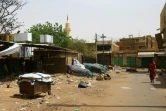 A Omdurman, ville jumelle de Khartoum, la plupart des magasins sont restés fermés dimanche. 