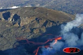 Mercredi 5 octobre 2005 -

L'éruption se poursuit au Piton de la Fournaise