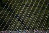 Le peloton lors de la 1re étape du Tour de France, entre Brest et Landerneau, le 26 juin 2021