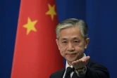 Le porte-parole de la diplomatie chinoise Wang Wenbin, lors d'une conférence de presse à Pékin, le 9 novembre 2020