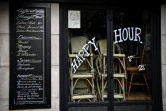 Un bar restaurant fermé le 22 avril 2020 à Paris
