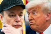 L'homme d'affaires Elon Musk (G) et le président américain Donald Trump (D) à la Maison Blanche, à Washington, aux Etats-Unis, le 30 mai 2025