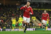 Cristiano Ronaldo buteur sur penalty pour Manchester United à Norwich City, le 11 décembre 2021 