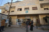 La façade de l'hôpital de Darkouch, dans le nord-ouest de la Syrie, le 16 janvier 2022