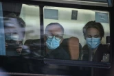 Des membres de l'équipe de l'OMS chargée d'enquêter sur les origines de la pandémie de Covid-19, à Wuhan (Chine) le 28 janvier 2021.