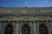 Le siège de la banque centrale russe, le 28 février 2022 à Moscou