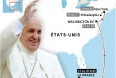 Déplacements et dates du voyage du pape à Cuba et aux États-Unis