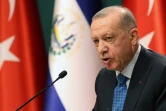 Le président turc Recep Tayyip Erdogan le 20 janvier 2022 au palais présidentiel à Ankara