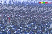 Des soldats birmans participent à une parade militaire, le 27 mars 2021 à Naypyidaw (capture d'écran via AFPTV d'images diffusées par Myawaddy TV)