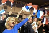 Des partisans de Marion Maréchal-Le Pen, vice-présidente du Front National, le 6 décembre 2015 au Pontet (Vaucluse)