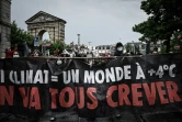 Une manifestation contre le projet de loi climat à Bordeaux le 9 mai 2021