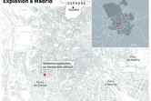 Explosion dans le centre de Madrid