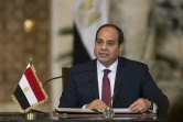 Le président égyptien Abdel-Fattah al-Sissi, au Caire le 11 décembre 2017