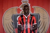 Mario Balotelli, lors de sa présentation officielle à Nice, le 2 septembre 2016