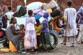 Des Ethiopiens qui ont fui les combats dans la région du Tigré dans un camp de réfugiés à Hamdiyet, le 14 novembre 2020 à Kasala, au Soudan