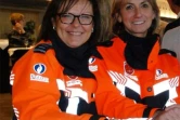 Photo diffusée le 30 mai 2018 des deux policières assassinées dans l'attaque jihadiste de Liège (est), revendiquée par l'organisation Etat islamique (EI)