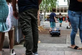 A l'école Cuvier, à Toulouse, le 1er septembre 2022