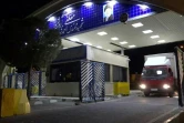 Photo diffusée par l'Organisation iranienne de l'énergie atomique le 6 novembre 2019 de l'entrée de la centrale nucléaire iranienne de Natanz