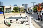 La société américaine Bird a été la première à déployer 2.500 trottinettes électriques en libre service à Tel-Aviv