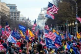 Des supporters du président américain Donald Trump manifestent à Washington, le 12 décembre 2020