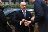 Le ministre français de l'Intérieur, Bernard Cazeneuve, le 4 décembre 2015 à Bruxelles, pour une réunion sur l'adoption d'un "PNR"