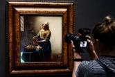 Le tableau "La Laitière" du maître néerlandais du XVIIe siècle Johannes Vermeer au Rijksmuseum d'Amsterdam le 8 septembre 2022