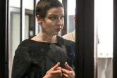 Maria Kolesnikova, le 4 août 2021, au premier jour de son procès à Minsk