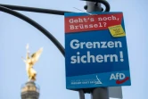 Une affiche de campagne de l'extrême droite Alternative pour l'Allemagne (AfD), le 19 mai 2019 à Berlin