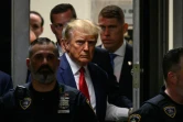 L'ancien président américain Donald Trump à New York le 4 avril 2023