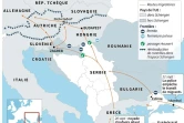 Les routes des migrants et réfugiés