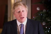Le Premier ministre britannique Boris Johnson lors de son discours de voeux à Londres le 23 décembre 2019