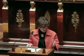 La députée socialiste Michèle Delaunay, rapporteur pour l'assurance-maladie du projet de loi de financement de la Sécurité sociale, le 20 octobre 2015 à l'Assemblée nationale
