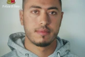 Une photographie fournie par la police italienne le 9 octobre 2017, montrant Anis Hannachi, frère du tueur de l'attentat de Marseille, à Ferrara, en Italie