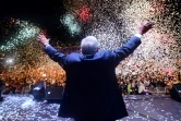 Le président élu mexicain, Andres Manuel Lopez Obrador, célèbre sa victoire, le 2 juillet 2018, à Mexico
