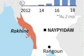 Saisies de drogue "yaba" dans l'Etat Rakhine, en Birmanie 