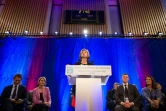 Valérie Pécresse, tête de liste de la droite pour l'Ile-de-France, le 3 décembre 2015 à Reuil-Malmaison, près de Paris 