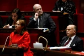 Ségolène Royal, Bruno Le Roux et Bernard Cazeneuve le 13 décembre 2016 à l'Assemblée nationale à Paris