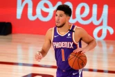 Devin Booker, auteur de 35 points lors de la victoire de Phoenix face aux Los Angeles Clippers