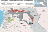 Le groupe EI en Syrie et en Irak