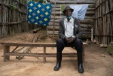 Le Rwandais Aaron Kabogora, témoin oculaire qui a perdu dix membres de sa famille dans le génocide. A Bisesero, le 2 décembre 2020