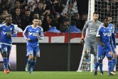 Rémy Cabella (2e à gauche) et les Marseillais se sont imposés à Rennes, le 3 décembre 2015 au Roazhon Park