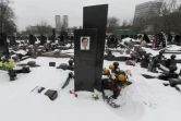 La tombe à Moscou du juriste Sergueï Magnitski, photographiée le 7 décembre 2012
