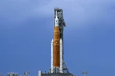 La fusée SLS de la Nasa le 26 août 2022 au centre spatial Kennedy en Floride avant son décollage pour la mission Artémis 1 de la Nasa vers la Lune