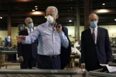 Joe Biden visite une usine à Dunmore (Pennsylvanie) le 9 juillet 2020
