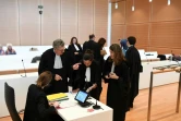 Des avocats réunis dans une salle du nouveau palais de justice de Paris, le 16 avril 2018