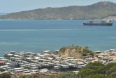 Une vue du village de Hanuabada où les homosexuels vivent en paix, à Port Moresby, le 15 novembre 2018 en Papouasie-Nouvelle-Guinée