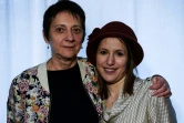 Sophie Pirson (g) et Fatima Ezzarhouni, le 23 janvier 2020 à Bruxelles