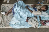 Une jeune femme se remet de ses blessures, le 22 novembre 2020 à Humera, en Ethiopie