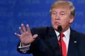 Donald Trump lors du 3ème et dernier débat, le 20 octobre 2016 à l'Université du Nevada à Las Vegas