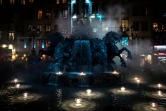 La Fête des Lumières dans les rues de Lyon, le 6 décembre 2018
